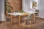 DONOVAN stół kolor blat - dąb naturalny, nogi - dąb craft (140-210x90x75 cm) (1p=1szt)