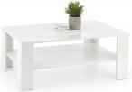 Kwadro biała ława do salonu minimalistyczna
