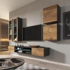 LIVO RTV 180 wisząca szafka pod telewizor dąb votan