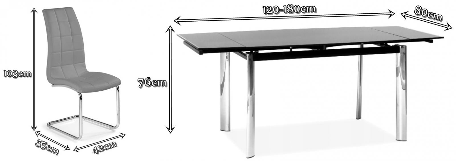 Zestaw BL Gdb 6 - wymiary