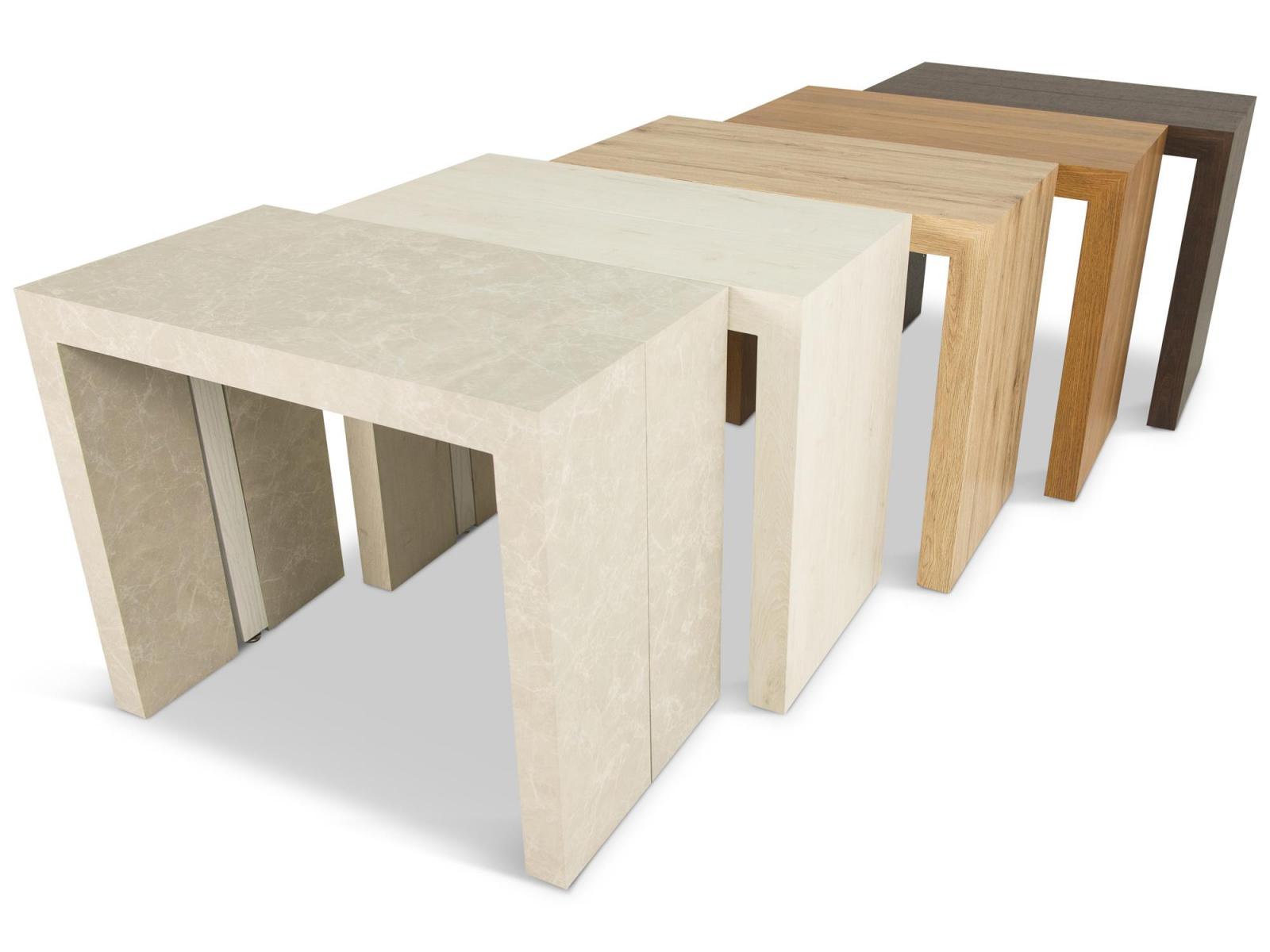 stoły w różnych kolorach