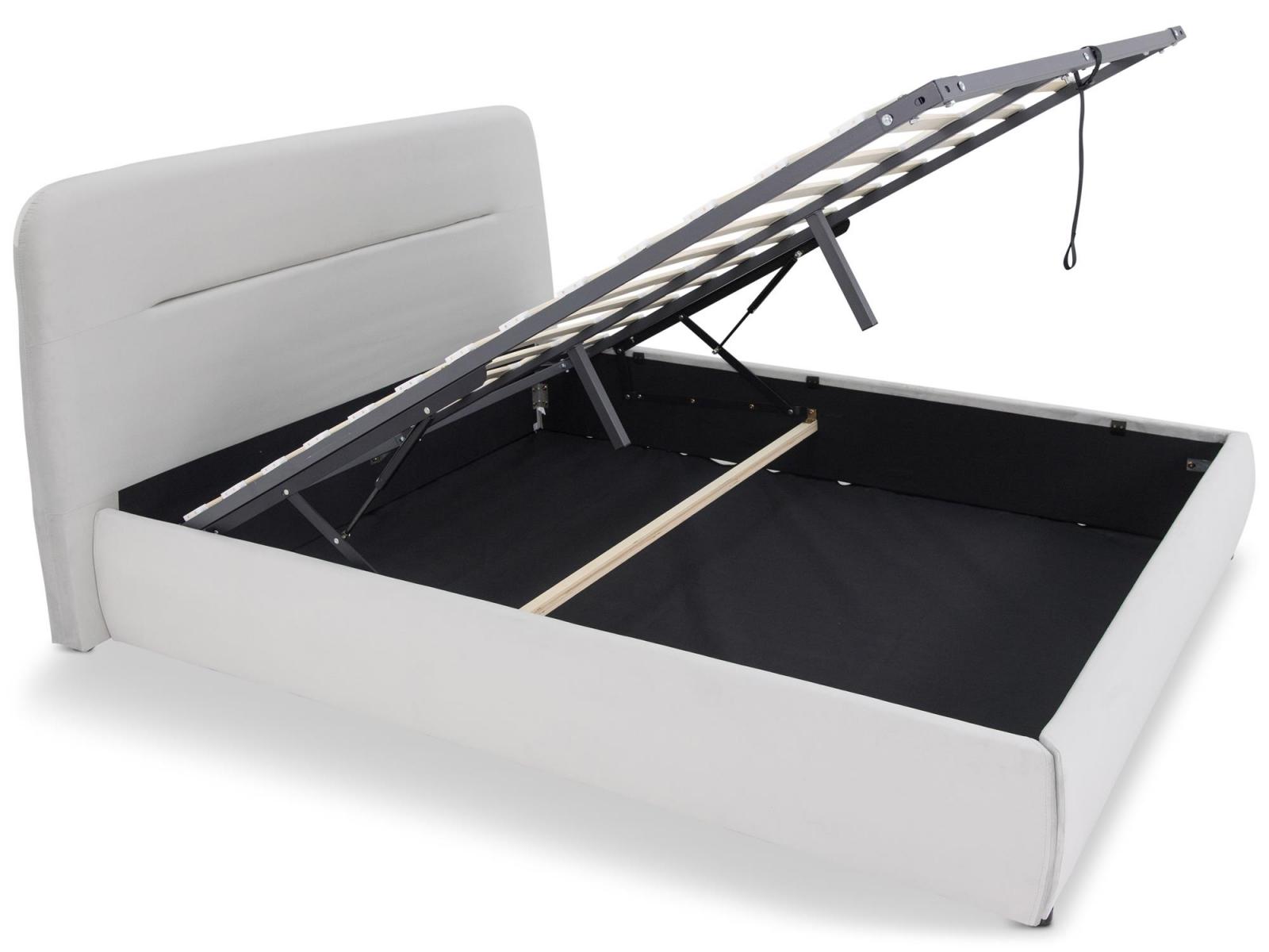 Skrzynia łóżka z podnośnikiem gazowym