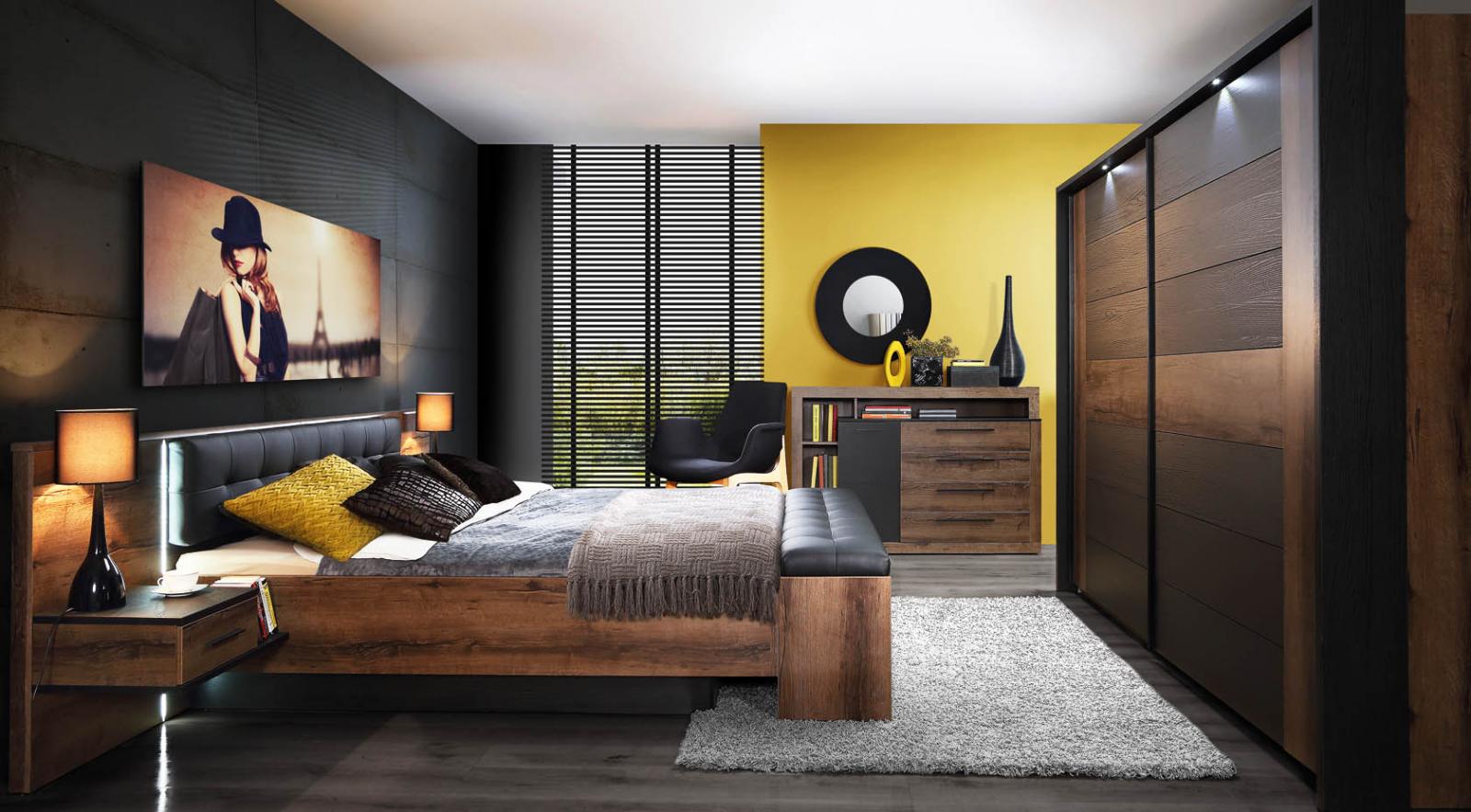 Łóżko Bellevue BLQL161B-N09