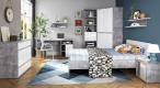 Szafka nocna imitacja betonu L/P Canmore CNMK011 Forte