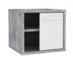Szafka nocna Canmore CNMK011 imitacja betonu L/P Forte
