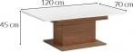 Stolik okolicznościowy Coffee tables CFTT4171-J33 Forte