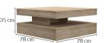 Stolik obrotowy Coffee tables CFTT4181-D30 Forte