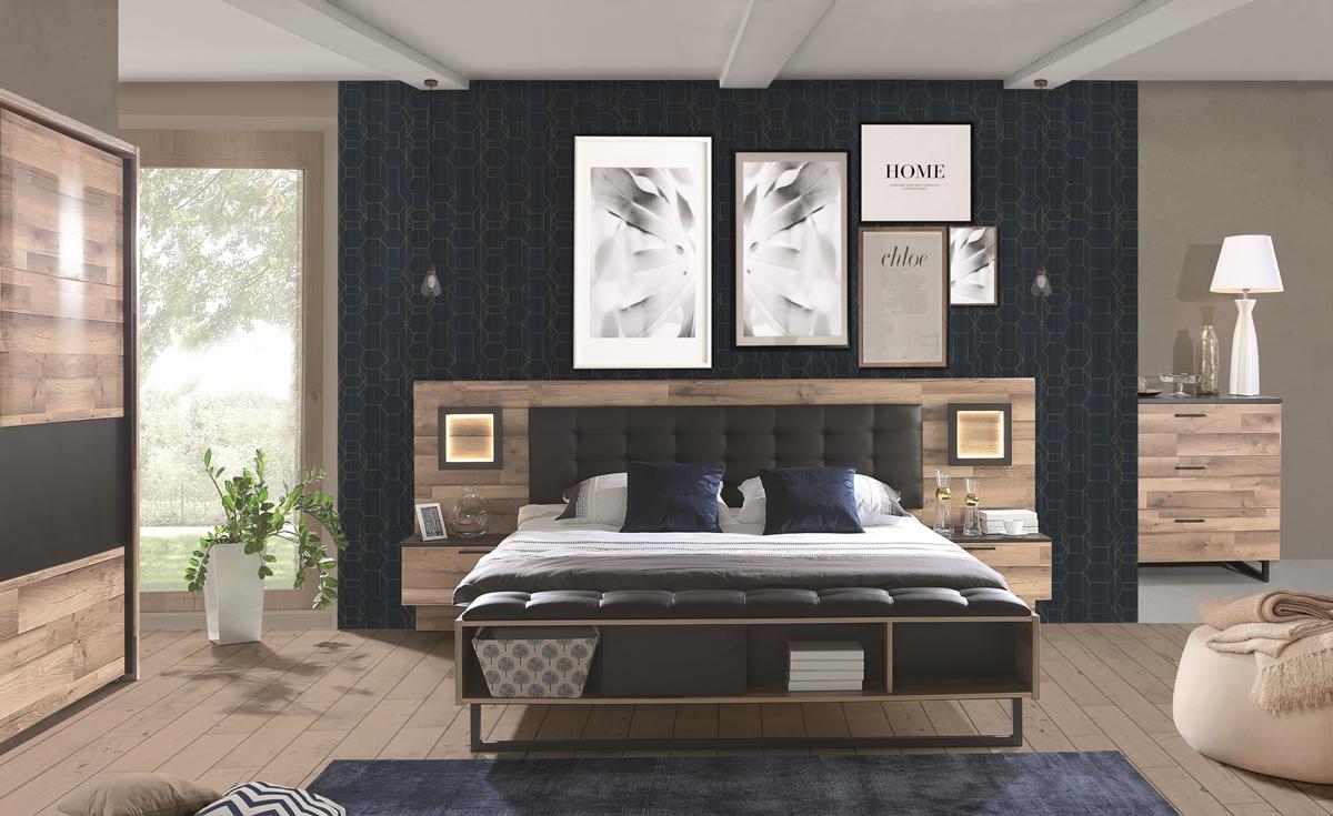 Aranżacja sypialni kolekcja Jakobina