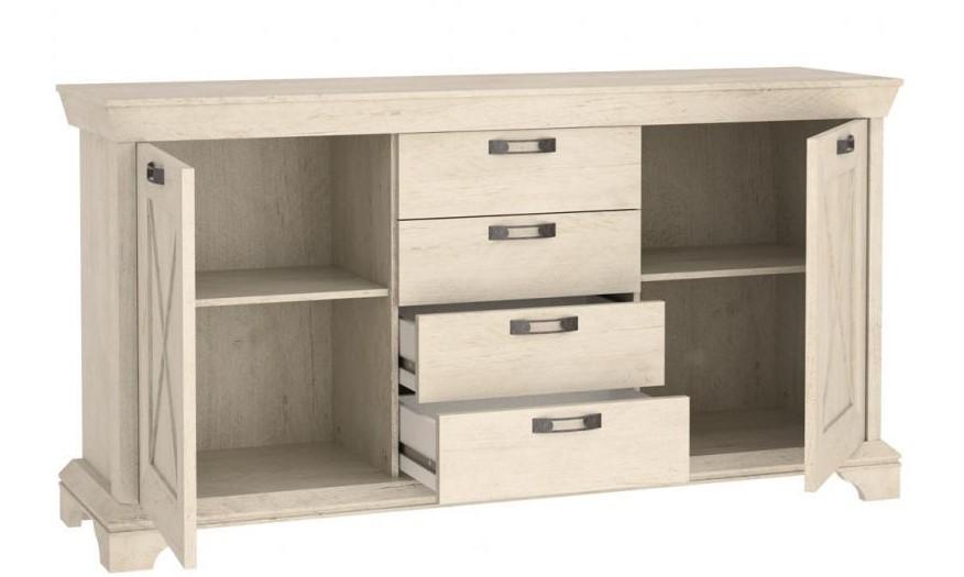 Komoda Kashmir KSMK26 Pinia Biała