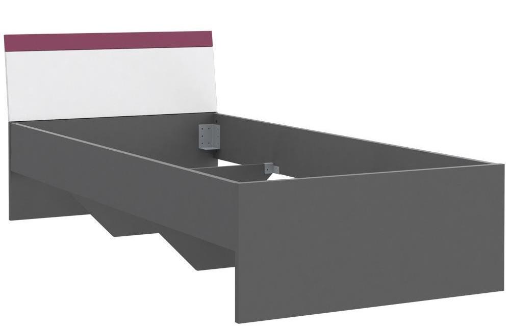 Łóżko pojedyncze 90x200 młodzieżowe - Forte Libelle