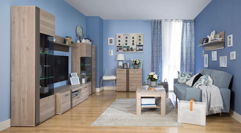 Komoda Locarno Dąb Nelson aranżacja