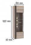Witryna L Locarno LCRV711L Forte