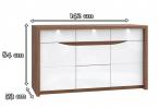 Komoda Saint tropez STZK231B Forte
