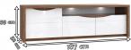 Szafka RTV Saint tropez STZT131B Forte
