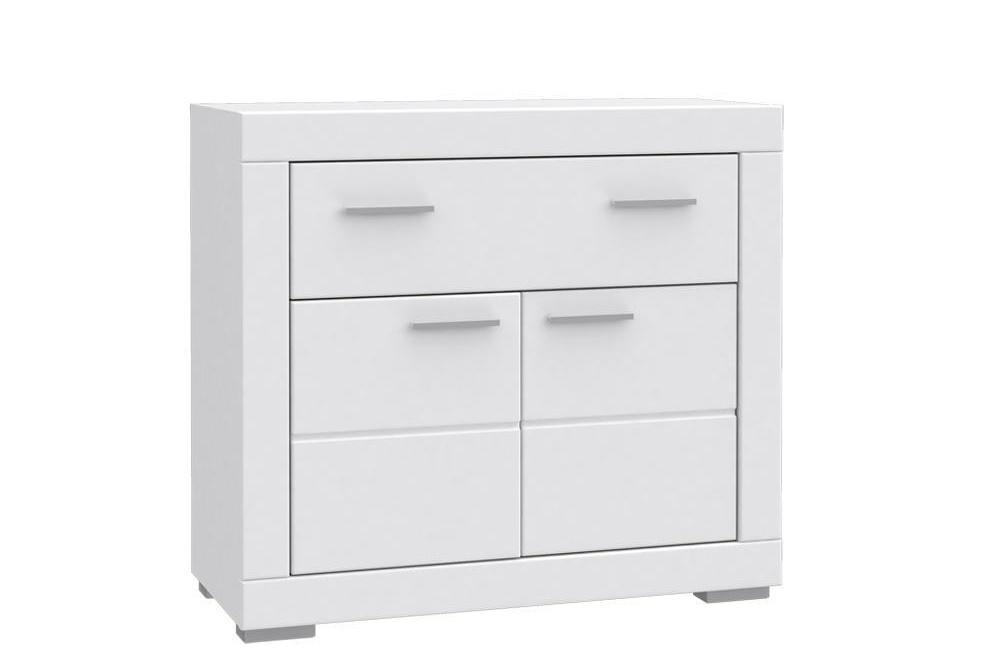 Biała komoda do salonu