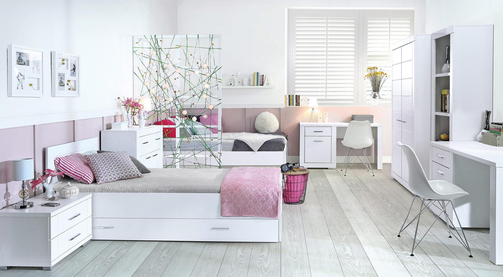 Kolekcja do pokoju nastolatka snow