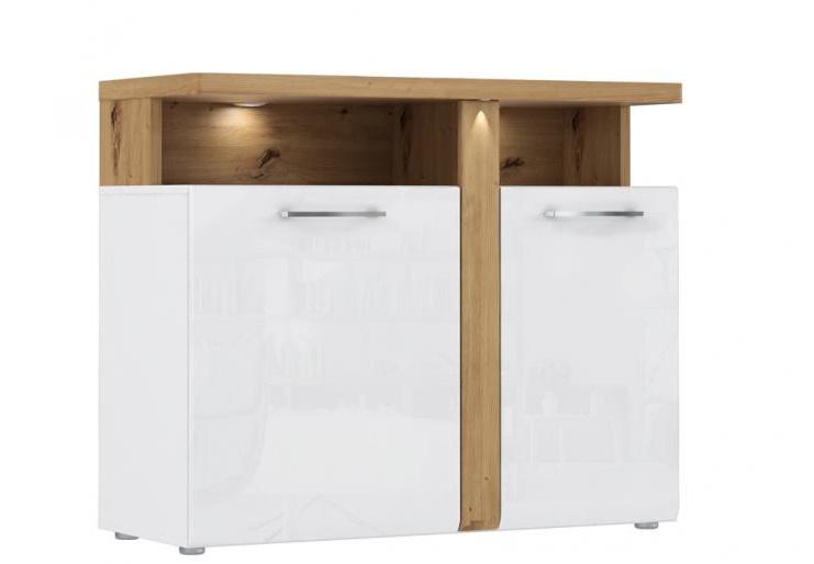 Biała komoda tuluza