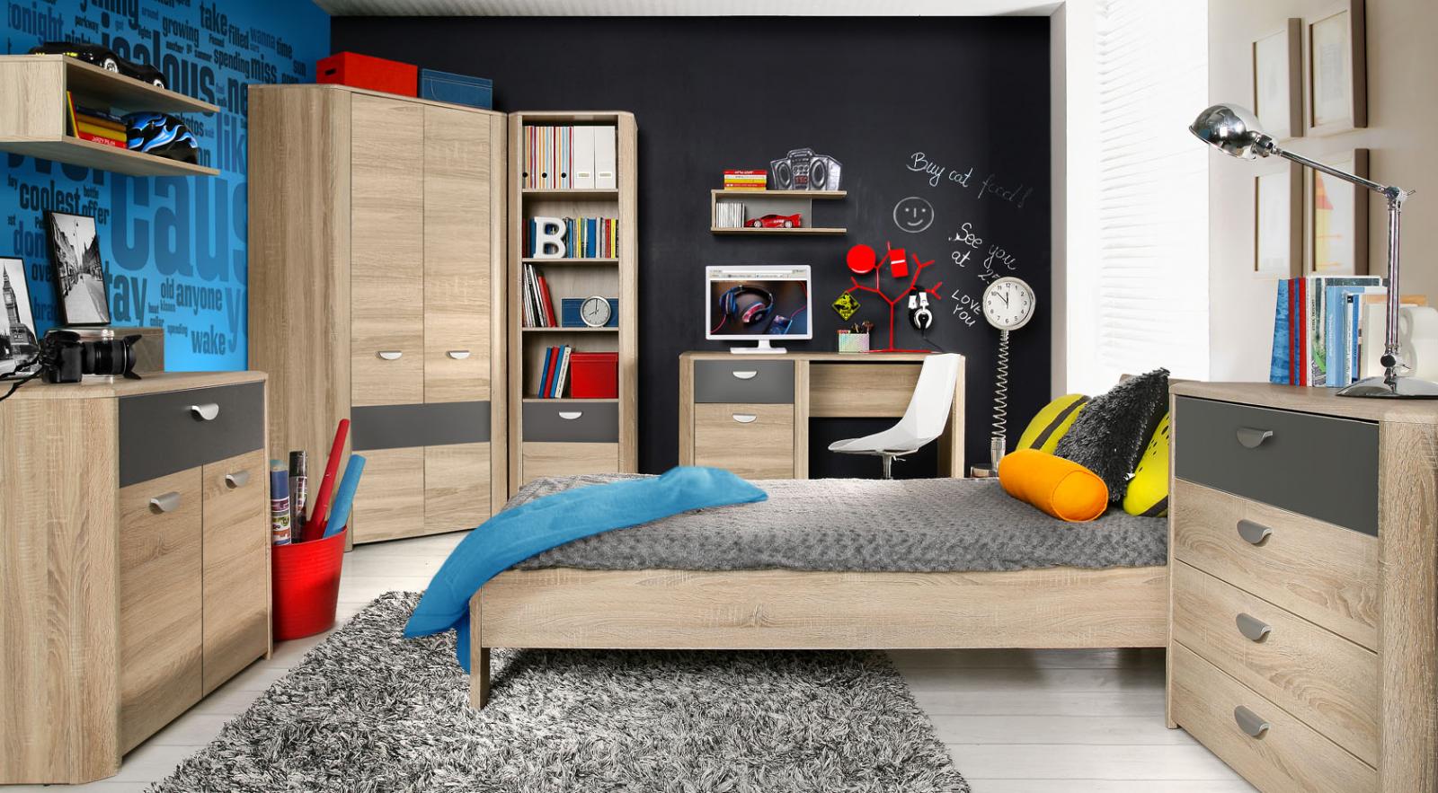 Stelaż łóżka 90x200 YOOP - aranżacja