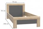 Stelaż łóżka 90x200 YOOP YPL09 Forte