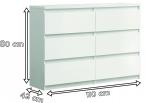 Komoda Chelsea CHLK24-U42 Forte