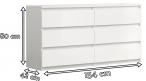 Komoda Chelsea CHLK26-U42 Forte
