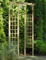 Pergola Asceza z kantówki 4,5cm h249 x 180 x 70