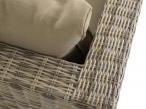 Fotel z technorattanu LIGURITO Beige