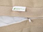 Fotel z technorattanu LIGURITO Beige
