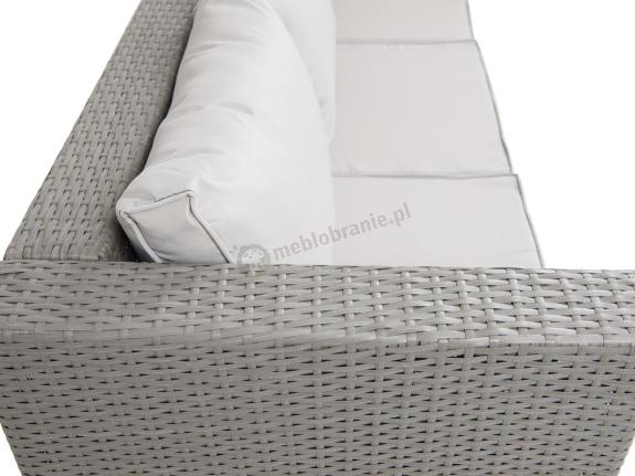 wypełnienie poduszki ogrodowej szarej