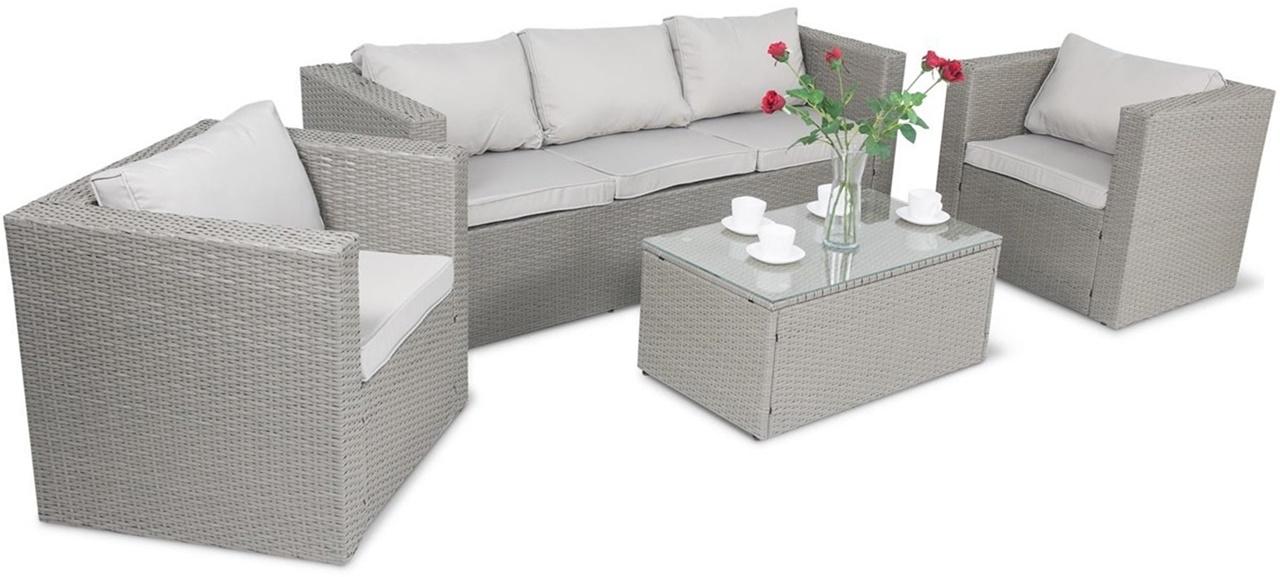 modułowe meble szare na taras