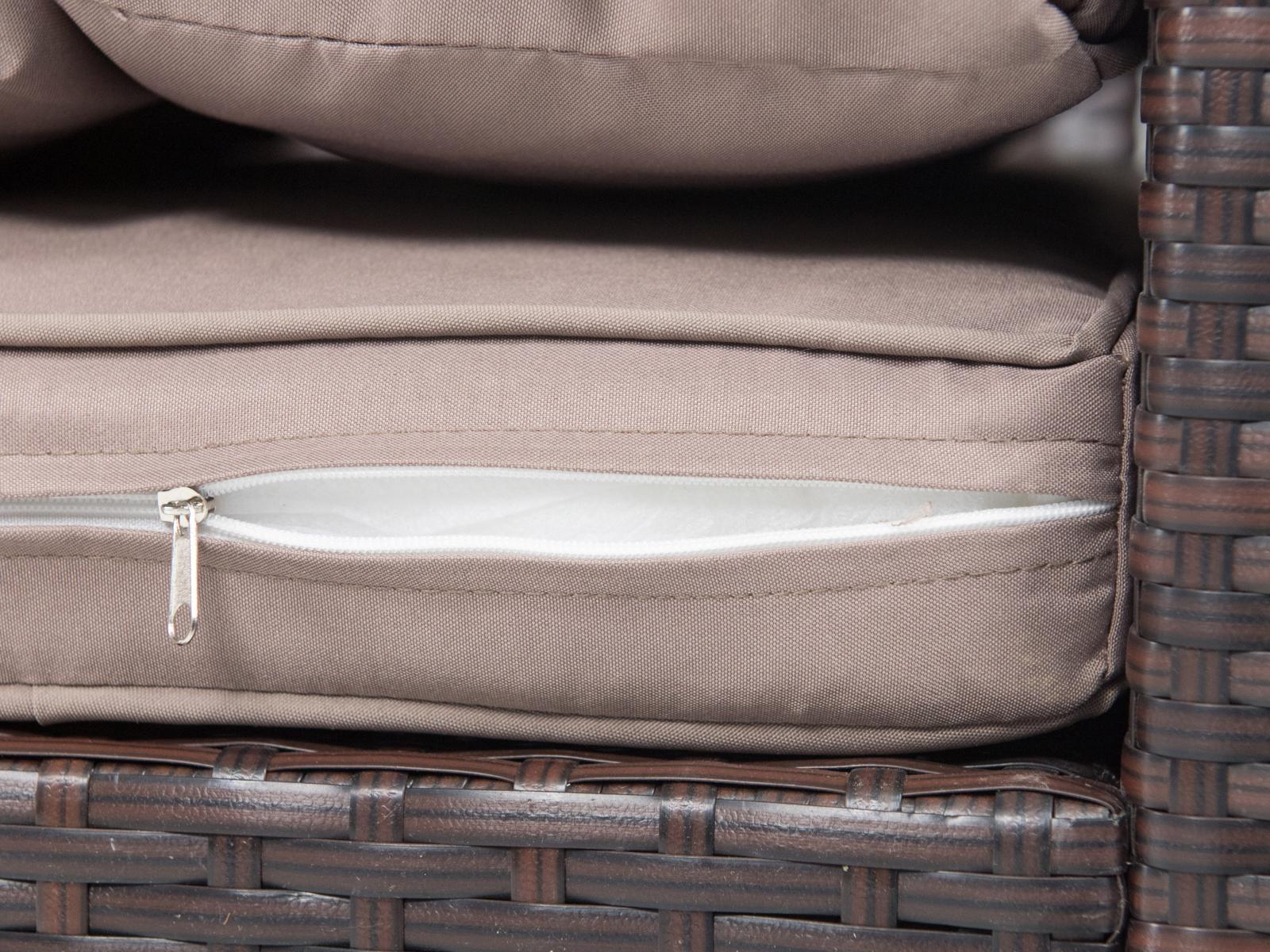 poduszka brązowa do zestawu technorattanowego