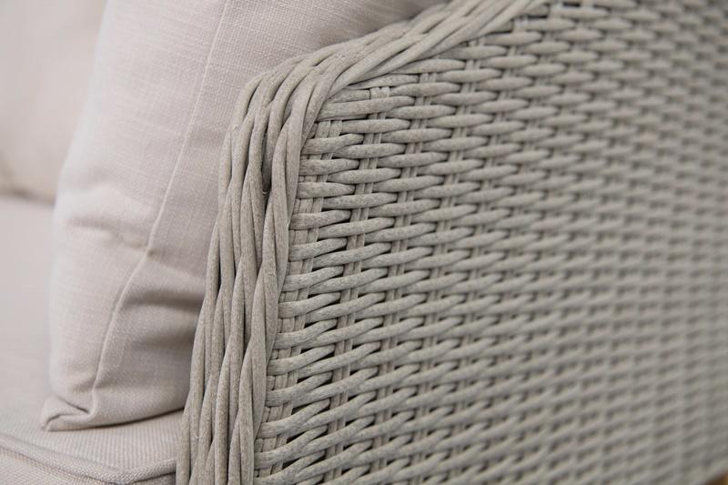 plecionka technorattanowa szara