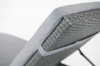 Leżak Nilamito Anthracite & Blue Grey