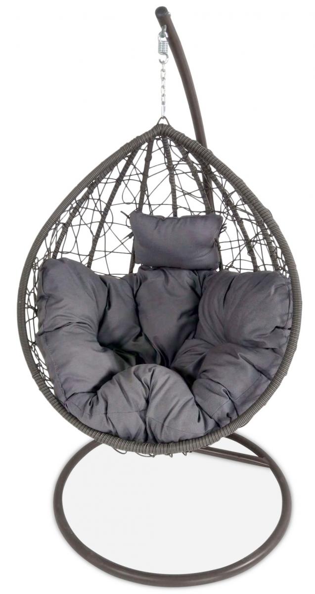 Fotel wiszący kokon - Dondolo brown elite