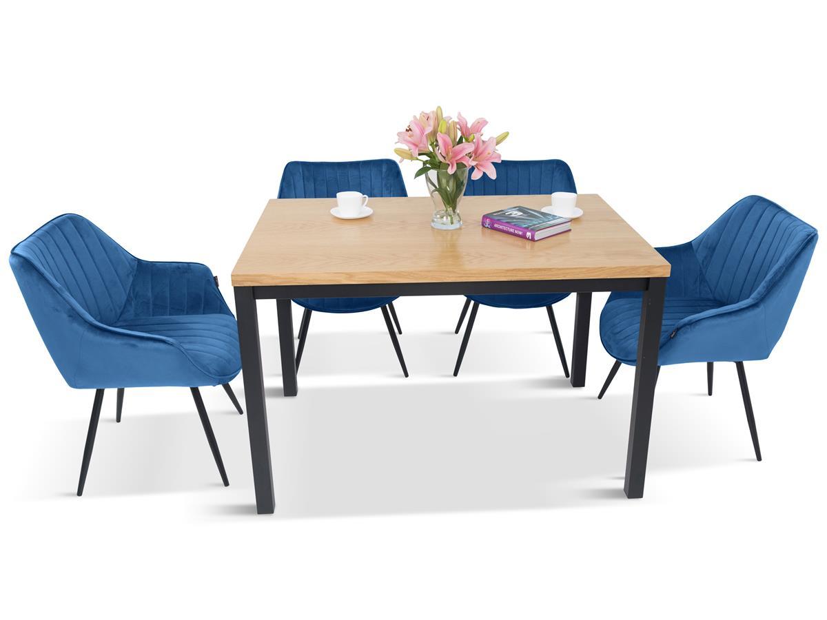 Stół 120cm i 4 krzesła