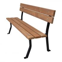 Ławka stalowo-świerkowa profilowana 180cm