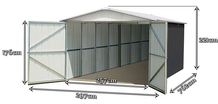 Garaż blaszany 20m2