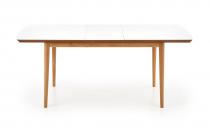 BARRET stół rozkładany z białym blatem 90-190cm