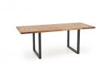 RADUS mały stół z drewnianym blatem 120 cm drewno lite