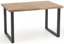 RADUS 140x85 stół na metalowych nogach drewno lite