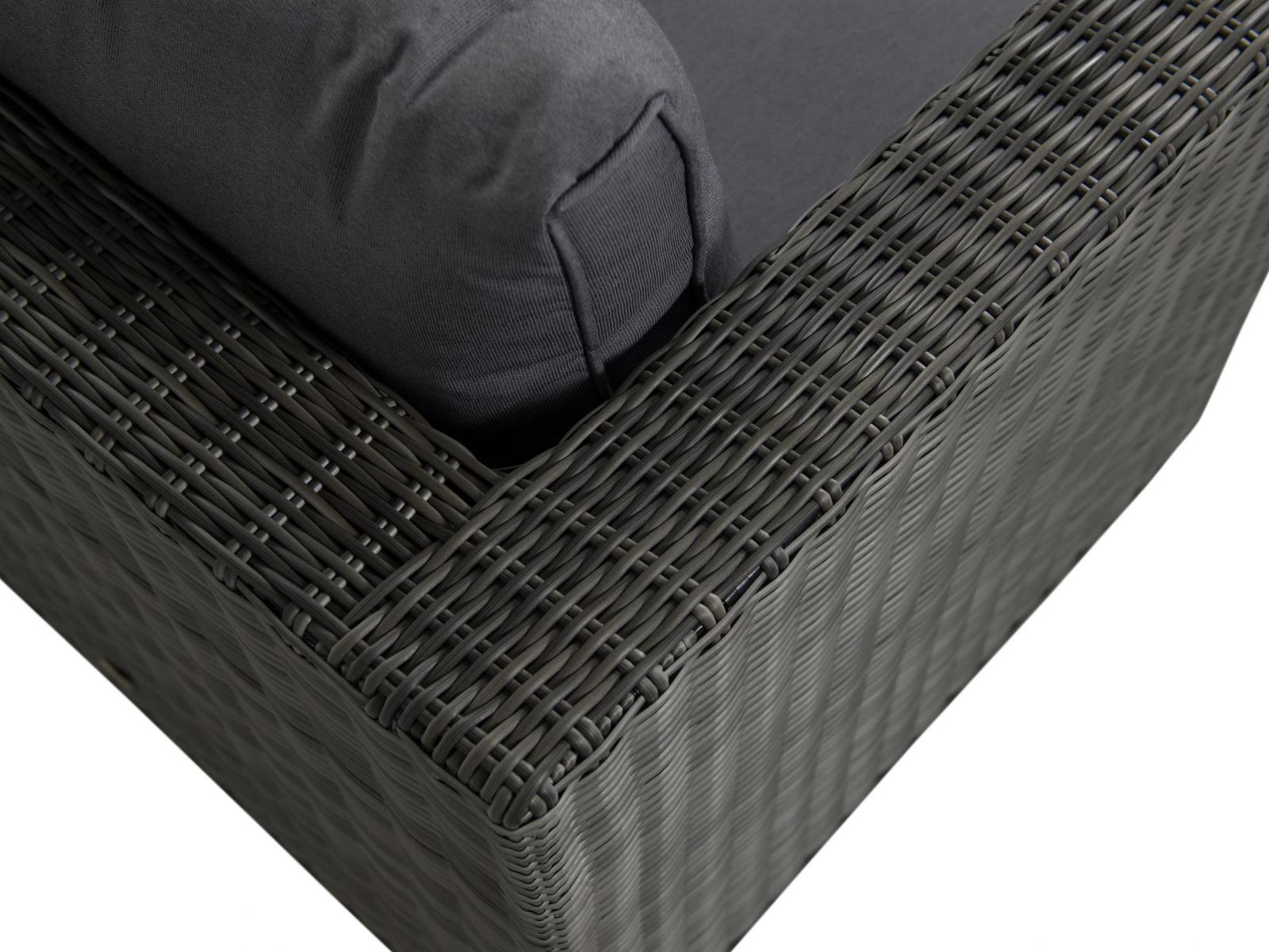 Ligurito VIII Dark Grey - poduszka