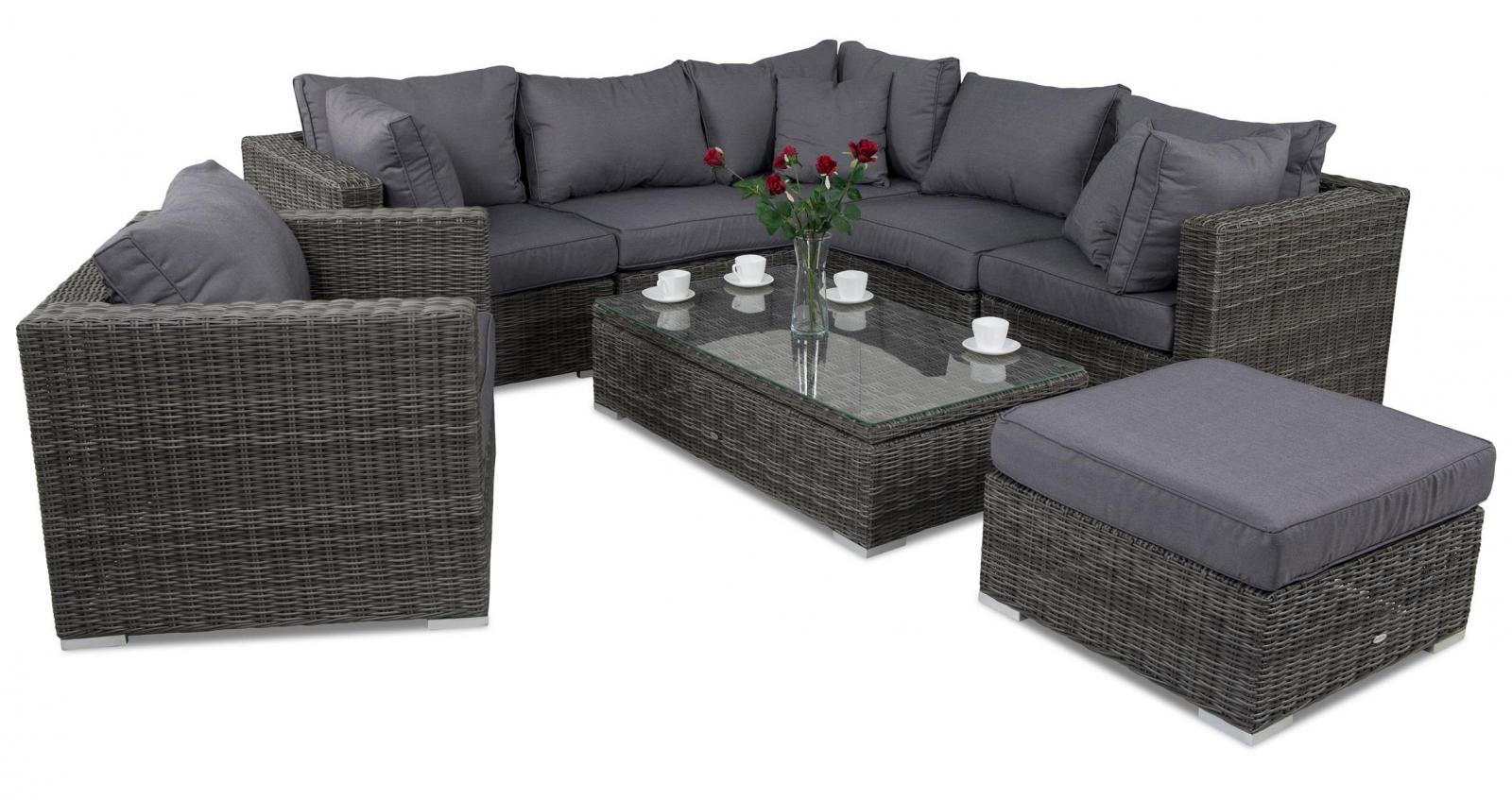 Elegancki zestaw Ligurito IX z podnoszonym stolikiem