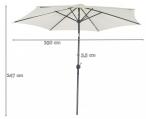 Parasol Ogrodowy Centro 300 wymiary