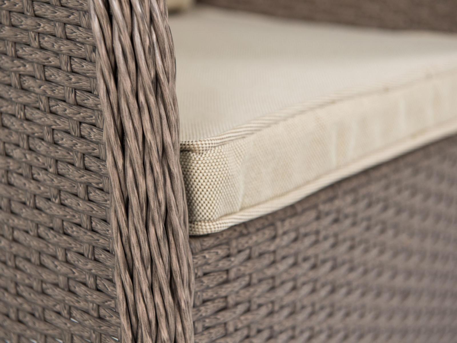 Altito Sei Dining zestaw obiadowy z technorattanu okrągły stół