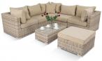 Narożnik technorattanowy LIGURITO IX Beige
