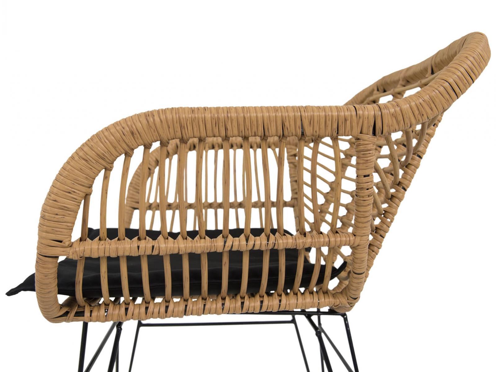 zestaw torgiano - plecionka imitująca rattan