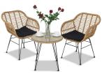 Nowoczesne meble balkonowe z technorattanu Torgiano Balcony