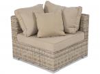 Meble technorattanowe na taras LIGURITO XI Plus Beige + fotel