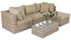 Wyplatane Meble ogrodowe LIGURITO V Beige