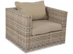 Zestaw wypoczynkowy na taras LIGURITO X Plus Beige + fotel